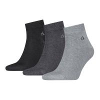 3-Pack Calvin Klein Classic Quarter Socks For Men 3-Pack Calvin Klein Classic Quarter Socks For Men