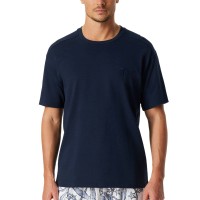 Schiesser Mix and Relax Men Short Sleeve Shirt Schiesser Mix and Relax Men Short Sleeve Shirt