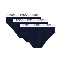 3-Pack Armani Stretch Jersey Briefs With Logo