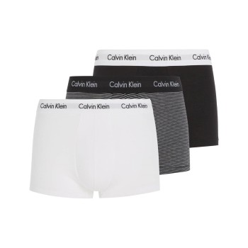 3-Pack Calvin Klein Cotton Stretch Low Rise Trunks