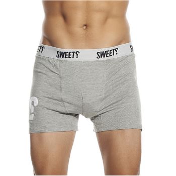 Sweet High Times Boxer Grey White Black