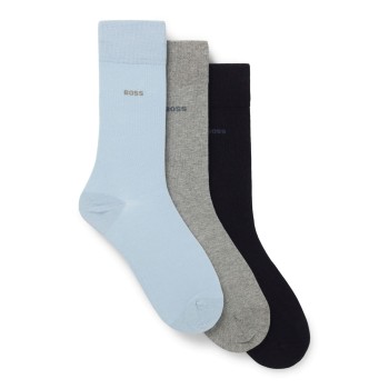 3-Pack BOSS RS Finest Soft Cotton Sock