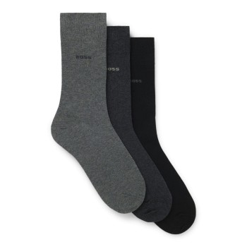 3-Pack BOSS RS Finest Soft Cotton Sock