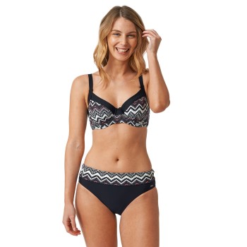 Abecita Zig-Zag Unique Wire Bikini Bra 