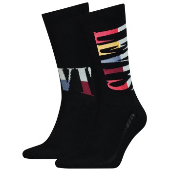 2-Pack Levis Logo Retro Regular Socks