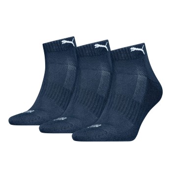 3-Pack Puma Cushioned Quarter Sock