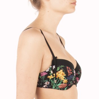 Chantelle Flowers Memory Foam Padded Bikini Bra