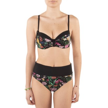 Chantelle Flowers Memory Foam Padded Bikini Bra