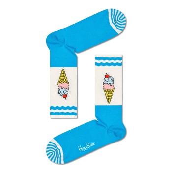 2-Pack Happy Socks Ice Cream Sock 