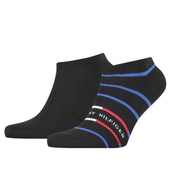 2-Pack Tommy Hilfiger Men Breton Stripe Sneaker Socks