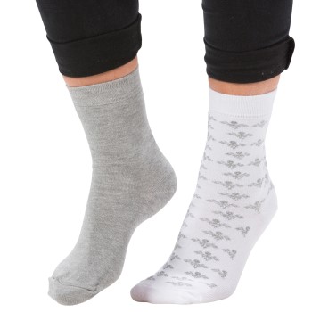 2-Pack Trofe Bamboo Flower Socks