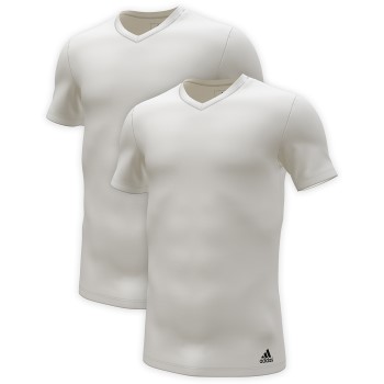 Adidas Active Flex Cotton 3 Stripes V-Neck T-Shirt