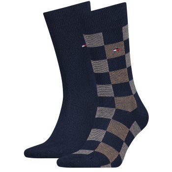 2-Pack Tommy Hilfiger Men One Row Check Sock