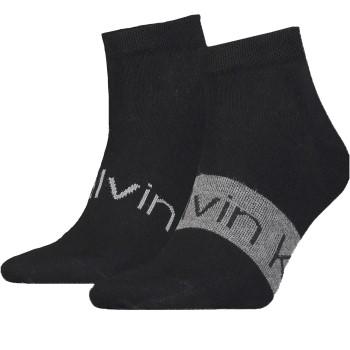 2-Pack Calvin Klein Logo Ribbon Sneaker Socks