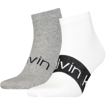 2-Pack Calvin Klein Logo Ribbon Sneaker Socks
