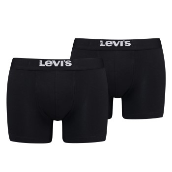 2-Pack Levis Men Solid Basic Boxer Brief