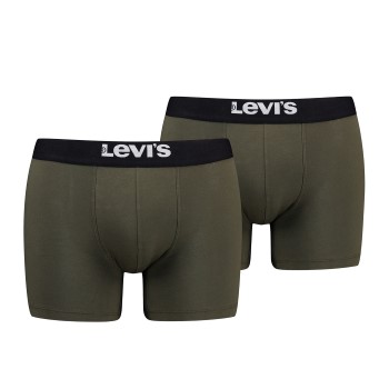 2-Pack Levis Men Solid Basic Boxer Brief