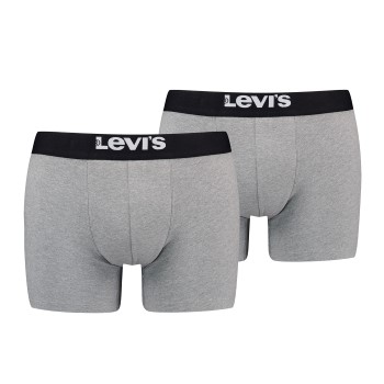 2-Pack Levis Men Solid Basic Boxer Brief