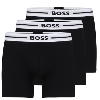 3-Pack BOSS Solid Cotton Bold Boxer