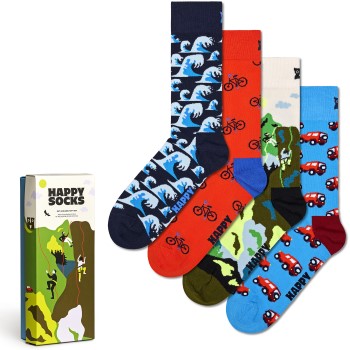 4-Pack Happy Socks Out And About Socks Gift Set