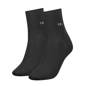 2-Pack Calvin Klein Women Short Roll Top Sock