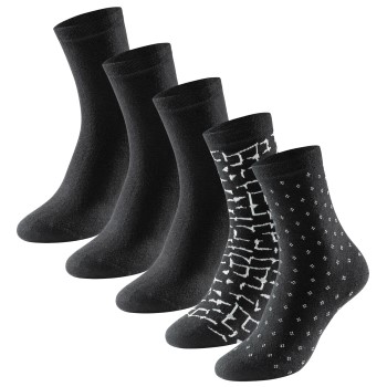 5-Pack Schiesser Women Blue Bird Socks