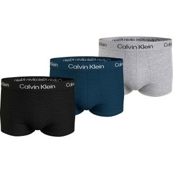 3-Pack Calvin Klein Stencil Logo Cotton Stretch Trunk
