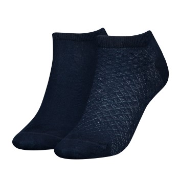 2-Pack Tommy Hilfiger Women Diamond Sneaker Socks