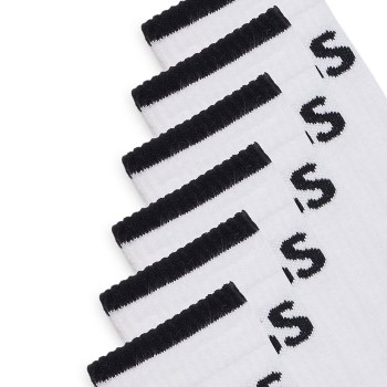6-Pack BOSS Quarter Stripe CC Sock