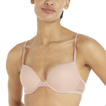 Calvin Klein Sheer Marquisette Push Up Bra