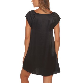Lady Avenue Pure Silk Baby Doll Dress