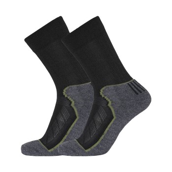 2-Pack Dovre Organic Wool Terry Crew Socks