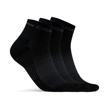3-Pack Craft Core Dry Mid Socks