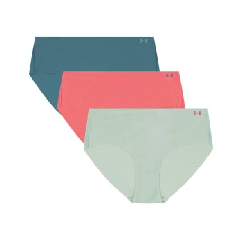 3-Pack Under Armour Pure Stretch No Show Hipster