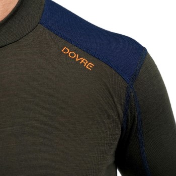Dovre Folded Collar Baselayer