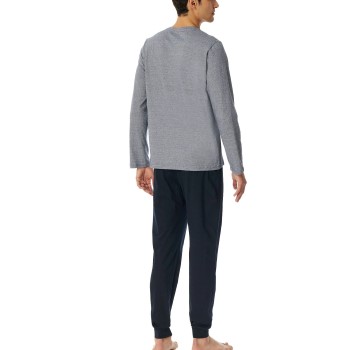 Schiesser Casual Essentials Long Pyjama With Cuffs