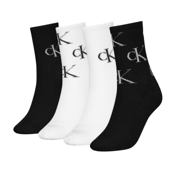 4-Pack Calvin Klein Women Aop Socks Gift Box