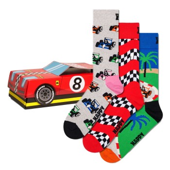 3-Pack Happy Socks Top Racer Gift Set