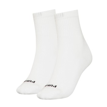 2-Pack Puma Women Heart Logo Short Crew Socks