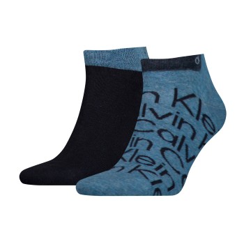 2-Pack Calvin Klein All Over Print Sneaker Sock