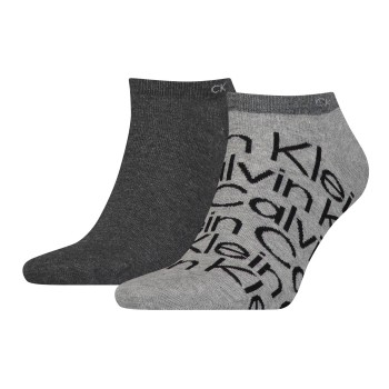 2-Pack Calvin Klein All Over Print Sneaker Sock