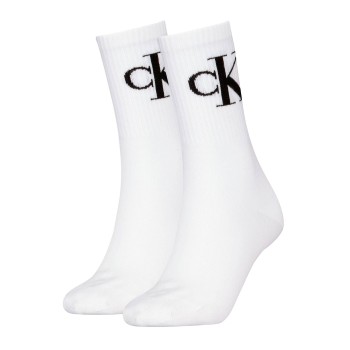 2-Pack Calvin Klein Women Monogram Crew Socks