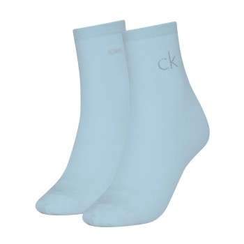 2-Pack Calvin Klein Shiny Logo Short Socks