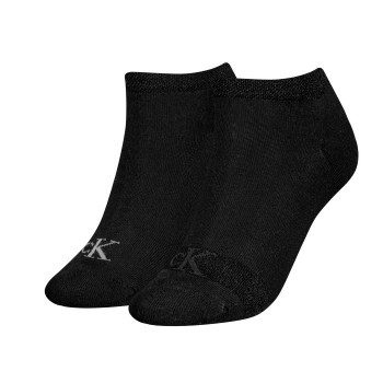 2-Pack Calvin Klein Glossy Sneaker Socks