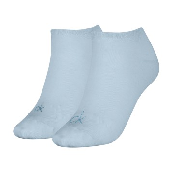 2-Pack Calvin Klein Shiny Logo Sneaker Socks