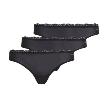 3-Pack Calvin Klein Lace Thongs