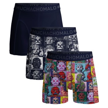 3-Pack Muchachomalo Cotton Stretch Robotheads Boxer