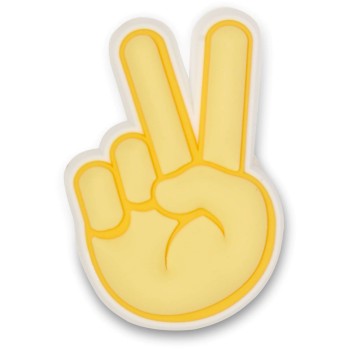 Crocs Jibbitz Peace Hand Sign