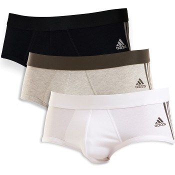 3-Pack Adidas Active Flex Cotton 3 Stripes Brief CL1