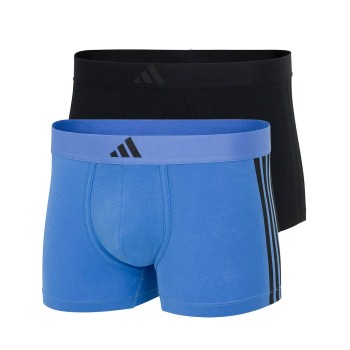 2-Pack Adidas Active Flex Cotton 3 Stripes Low Rise Trunk